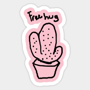 Free hugs Sticker